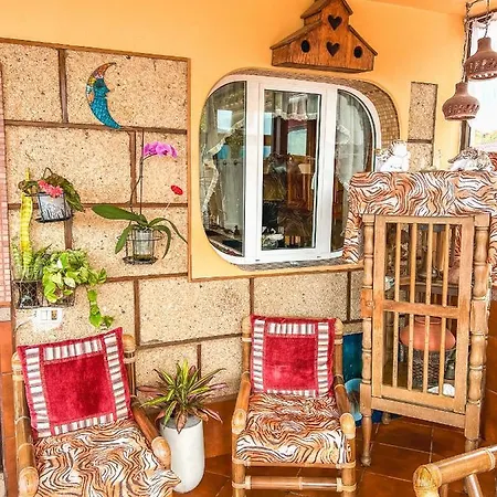 With Huge Deck Nestled In Marvelous Gardens - Nidos La Orotava